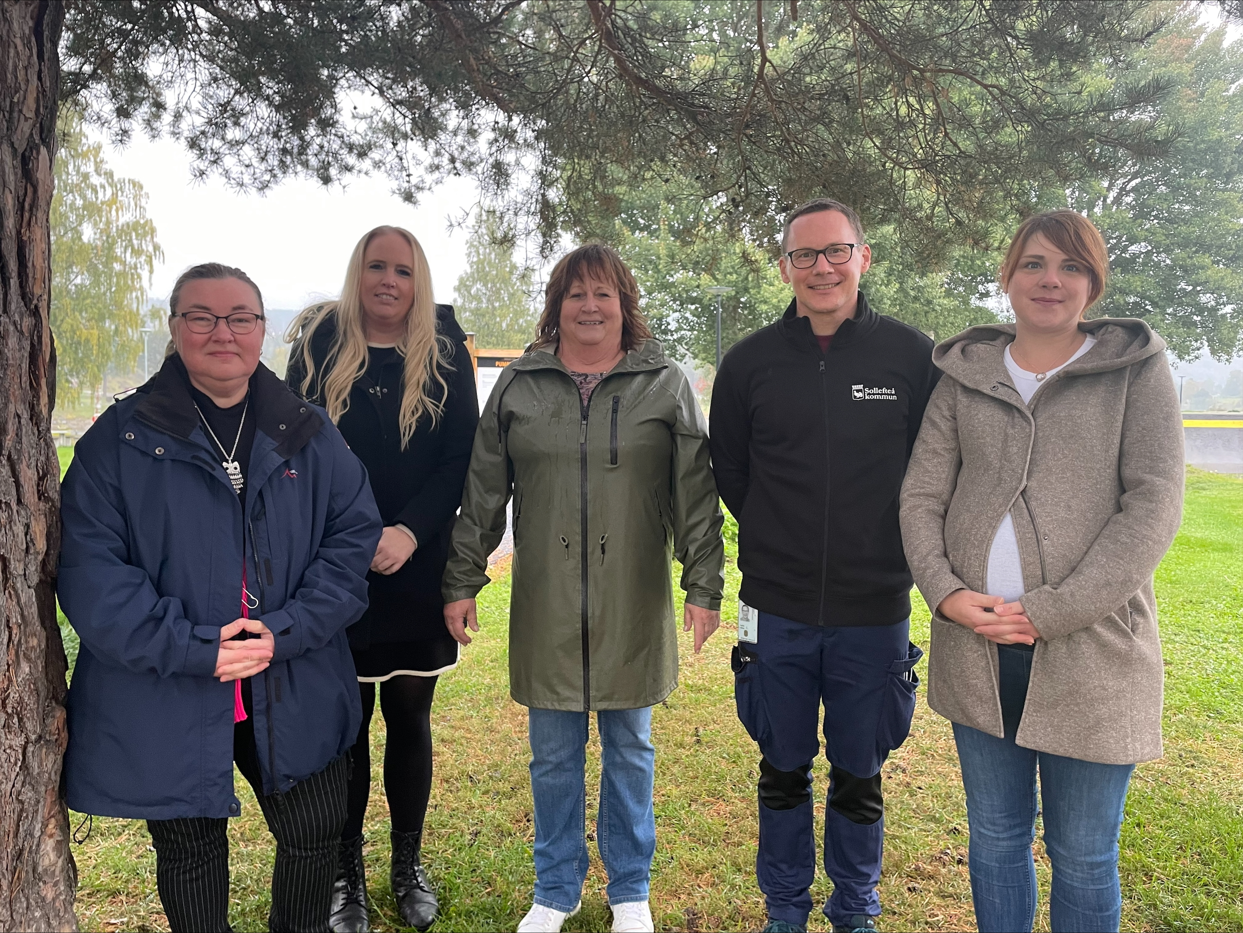 Liv Wiodahl, Jesper Mörling, Ingrid Nyhlén, Jessica Sundin och Nina Böhlander